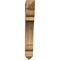Ekena Millwork Olympic Arts & Crafts Smooth Bracket, Western Red Cedar, 5 1/2"W x 36"D x 40"H BKT06X36X40OLY03SWR - alternate 4